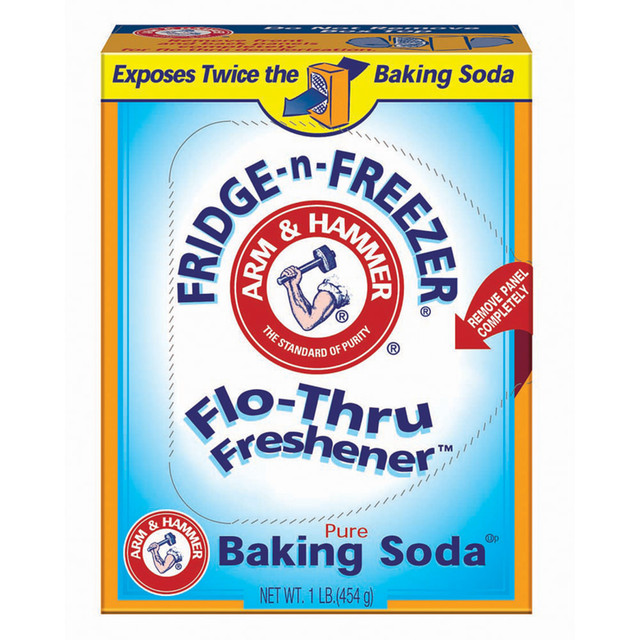CHURCH & DWIGHT CO., INC. CDC3320084011 Arm & Hammer Fridge-n-Freezer Non-Aerosol Deodorizer, 16 Oz. Box