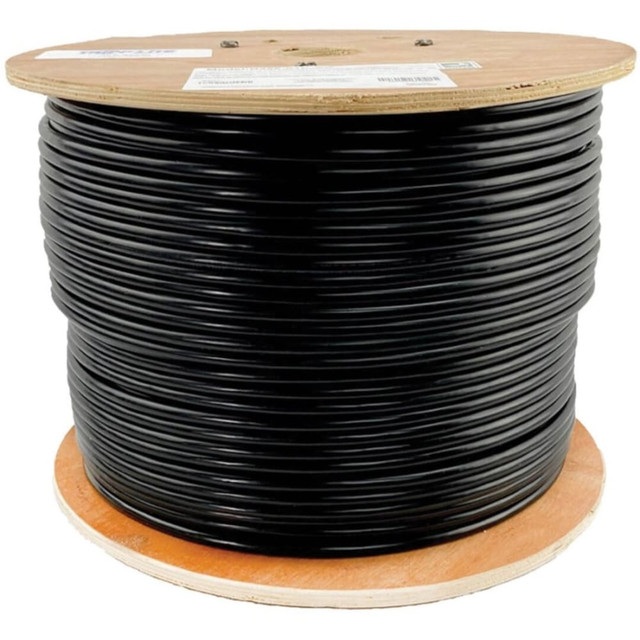 TRIPP LITE N224-01K-BK Eaton Tripp Lite Series Cat6 Gigabit Solid Core Plenum-Rated UTP CMP PVC Bulk Ethernet Cable, Black, 1000 ft. (304.8 m) - Bulk cable - TAA Compliant - 1000 ft - UTP - CAT 6 - IEEE 802.3ab/IEEE 802.5 - plenum, solid - black TRIPP LITE N224-01K-BK Eaton Tripp Lite Series Cat6 Gigabit Solid Core Plenum-Rated UTP CMP PVC Bulk Ethernet Cable, Black, 1000 ft. (304.8 m) - Bulk cable - TAA Compliant - 1000 ft - UTP - CAT 6 - IEEE 802.3ab/IEEE 802.5 - plenum, solid - black