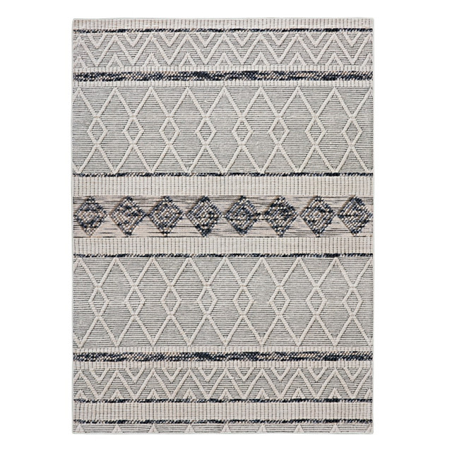 LINON HOME DECOR PRODUCTS, INC OD5095 Linon Aria Area Rug, 8ft x 10ft, Finch Cream/Gray LINON HOME DECOR PRODUCTS, INC OD5095 Linon Aria Area Rug, 8ft x 10ft, Finch Cream/Gray