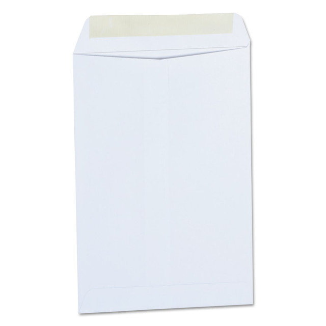 UNIVERSAL OFFICE PRODUCTS 40104 Universal Center Seam 6 1/2in x 9 1/2in Catalog Envelopes, Gummed Closure 24 Lb, White, Box Of 500