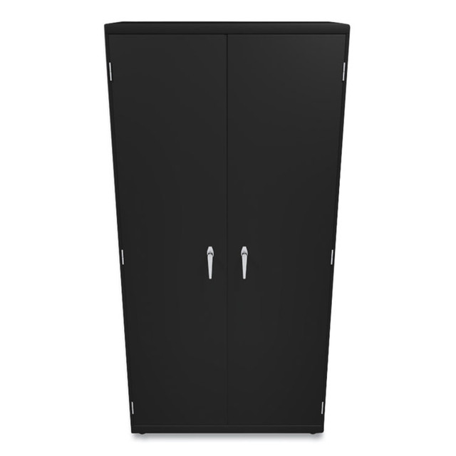 HON COMPANY SC1872P Assembled Storage Cabinet, 36w x 18.13d x 71.75h, Black