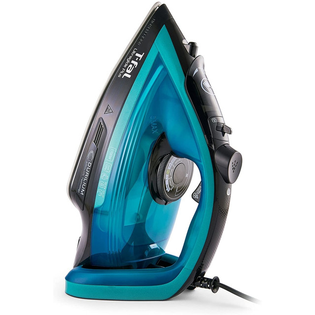 T-FAL/WEAREVER FV5841U0 T-Fal Ultraglide Plus Steam & Garment Iron With Durilium Soleplate, Blue T-FAL/WEAREVER FV5841U0 T-Fal Ultraglide Plus Steam & Garment Iron With Durilium Soleplate, Blue