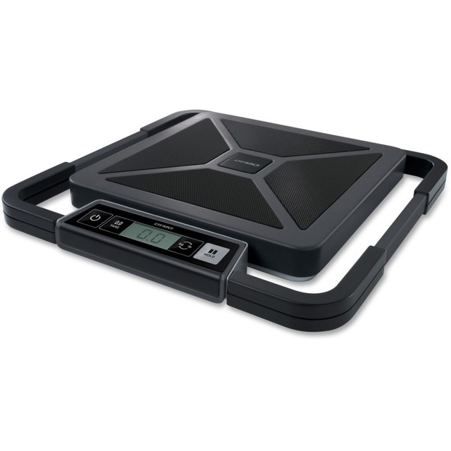 RUBBERMAID 1776111 DYMO 100 lb. Digital USB Shipping Scales with Remote Display, Silver