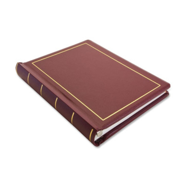 ACCO BRANDS USA, LLC W0396-11 Wilson Jones Minute Book, Letter Size 8 1/2in x 11in, 250 Pages, Red - 125 Sheet(s) - 28 lb - Sewn Bound - Letter - 8 1/2in x 11in Sheet Size - Red Cover - 1 Each ACCO BRANDS USA, LLC W0396-11 Wilson Jones Minute Book, Letter Size 8 1/2in x 11in, 250 Pages, Red - 125 Sheet(s) - 28 lb - Sewn Bound - Letter - 8 1/2in x 11in Sheet Size - Red Cover - 1 Each