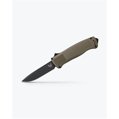 Benchmade 5371BK-01 Shootout Ranger Green Grivory Drop-point