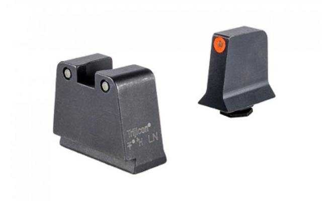 Trijicon GL243-C-601142 Trijicon Suppressor/Optic Height Sights - Glock Slim Frame
