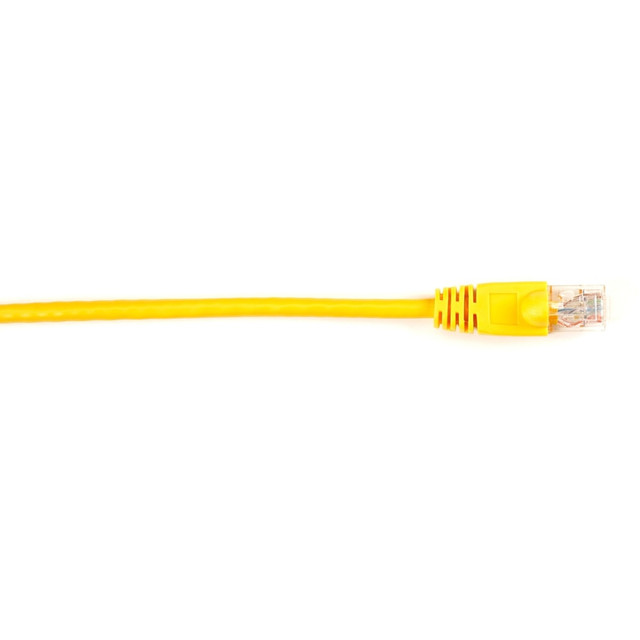 BLACK BOX CORPORATION CAT6PC-003-YL Black Box Connect Cat.6 UTP Patch Network Cable - 3 ft Category 6 Network Cable for Network Device - First End: 1 x RJ-45 Network - Male - Second End: 1 x RJ-45 Network - Male - 1 Gbit/s - Patch Cable - Gold Plated