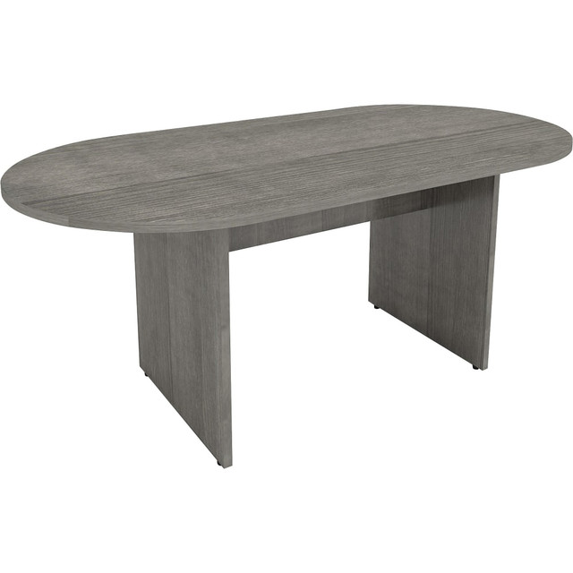 SP RICHARDS LLR69569 Lorell Essentials Conference Table, 29-1/2inH x 72inW x 36inD, Weathered Charcoal