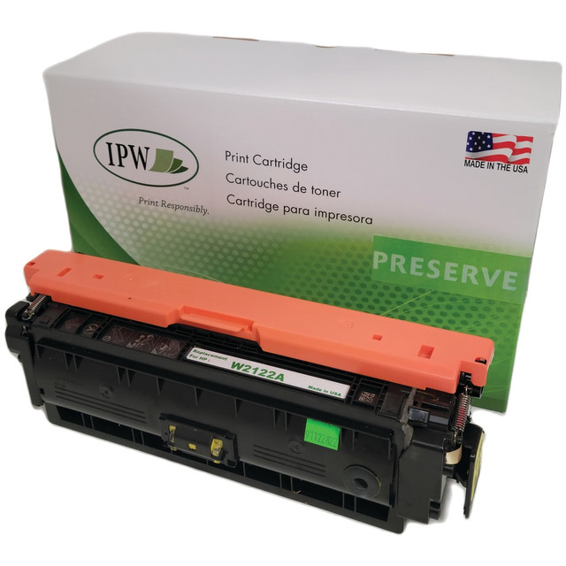 IMAGE PROJECTIONS WEST, INC. IPW W2122AN-ODP  Preserve Remanufactured Yellow Toner Cartridge Replacement For HP W2122A, W2122AN-ODP