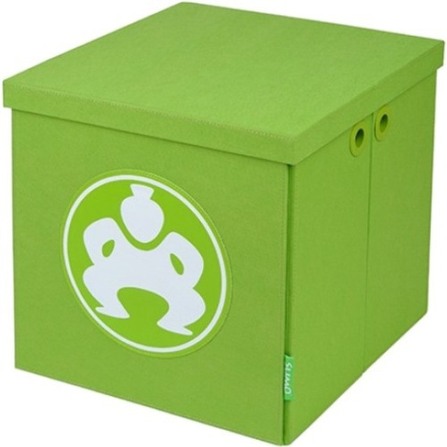 MOBILE EDGE LLC SUMO ME-SUMO11189  Folding Furniture Cube - 18in Green - External Dimensions: 18in Length x 2in Width x 18in Height - 21.27 gal - Stackable - Fiberboard, Fabric - Green - For Multipurpose - 4