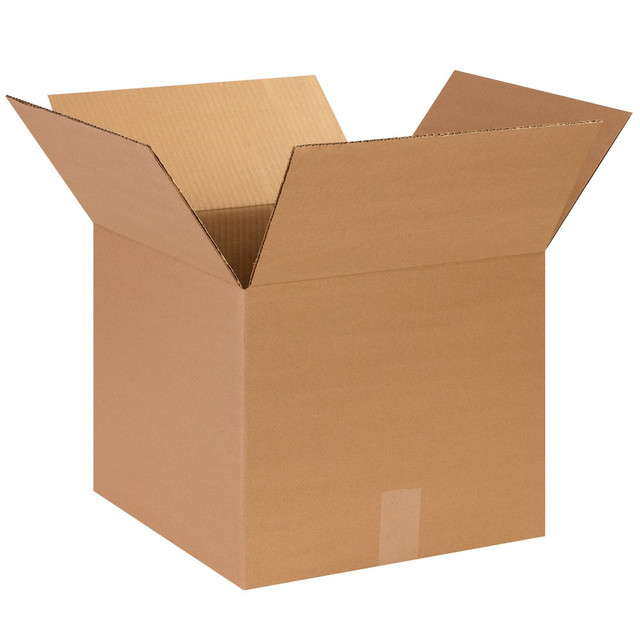 B O X MANAGEMENT, INC. 141412 Partners Brand Corrugated Boxes, 14in x 14in x 12in, Kraft, Pack Of 25 B O X MANAGEMENT, INC. 141412 Partners Brand Corrugated Boxes, 14in x 14in x 12in, Kraft, Pack Of 25