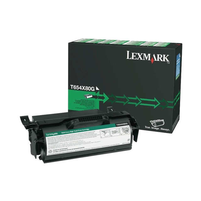 LEXMARK INTERNATIONAL, INC. Lexmark T654X80G  T654X80G Remanufactured Black Toner Cartridge