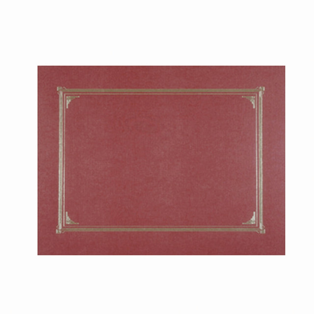 ROYAL CONSUMER INFO PROD Geographics 45333  Document Covers, 9 3/4in x 12 1/2in, Burgundy, Pack Of 6