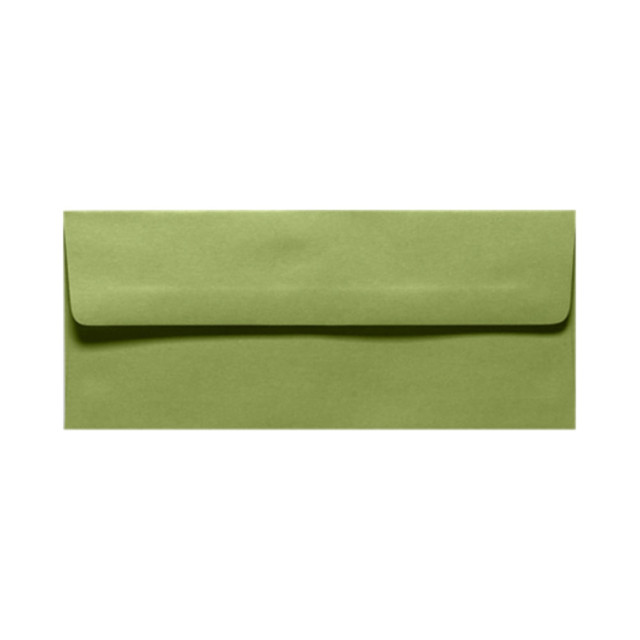 ACTION ENVELOPE EX4860-27-500 LUX #10 Envelopes, Peel & Press Closure, Avocado Green, Pack Of 500