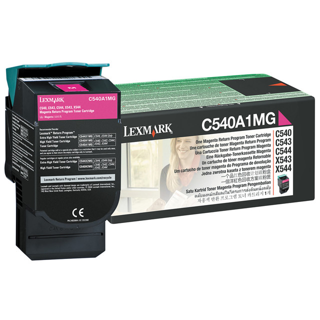 <ul><li><b>Compatible Lexmark models:</b><ul><li style="list-style: none"><b>C Series Color Laser: </b>C540 dw, C540 n, C543 dn, C544 dn, C544 dtn, C544 dw, C544 n, C546 dtn</li></ul><ul><li style="list-style: none"><b>X : </b>X543dn, X544dn, X544dtn, X544dw, X544n, X548de, X548dte</li></ul></li></ui>
