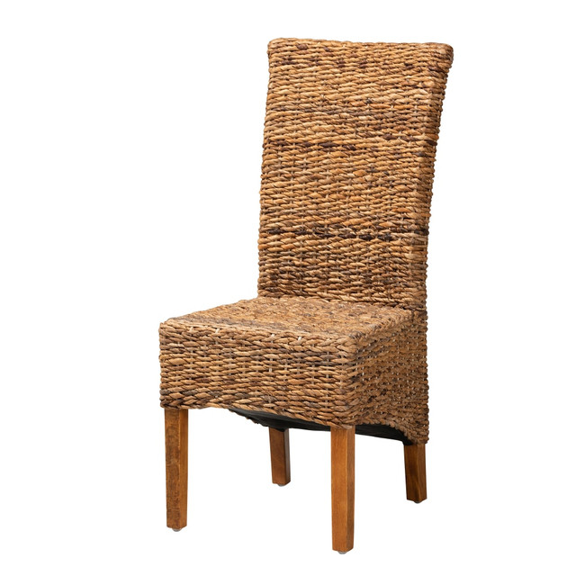 WHOLESALE INTERIORS, INC. bali &amp; pari 2721-12844 bali & pari Trianna Rustic Transitional Dining Chair, Natural Brown