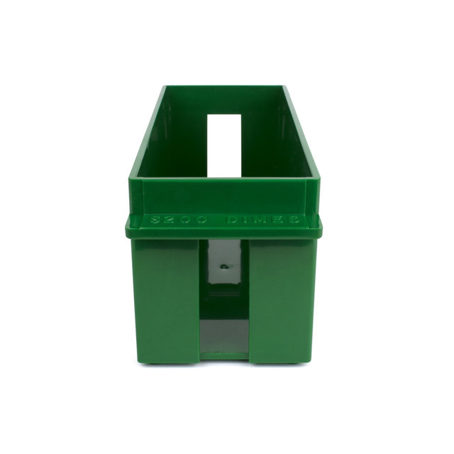 CONTROL, INC. Control Group 560166  Extra-Capacity Coin Tray, Dimes, $200.00, Green