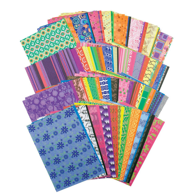BAUMGARTENS R-15203BN Roylco Decorative Hues Paper, 5 1/2in x 8 1/2in, Multicolor, 192 Sheets Per Pack, Set Of 2 BAUMGARTENS R-15203BN Roylco Decorative Hues Paper, 5 1/2in x 8 1/2in, Multicolor, 192 Sheets Per Pack, Set Of 2
