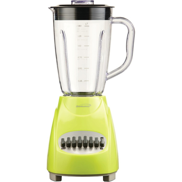 BRENTWOOD APPLIANCES, INC. JB-220G Brentwood (JB-220G) 12 Speed Blender Plastic Jar - Lime Green - 350 W - 1.59 quart - 12 Speed Setting(s) - Lime Green BRENTWOOD APPLIANCES, INC. JB-220G Brentwood (JB-220G) 12 Speed Blender Plastic Jar - Lime Green - 350 W - 1.59 quart - 12 Speed Setting(s) - Lime Green