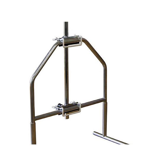 MEDLINE INDUSTRIES, INC. MDS80616T Medline Standard Trapeze Bar, Base Only, Chrome MEDLINE INDUSTRIES, INC. MDS80616T Medline Standard Trapeze Bar, Base Only, Chrome