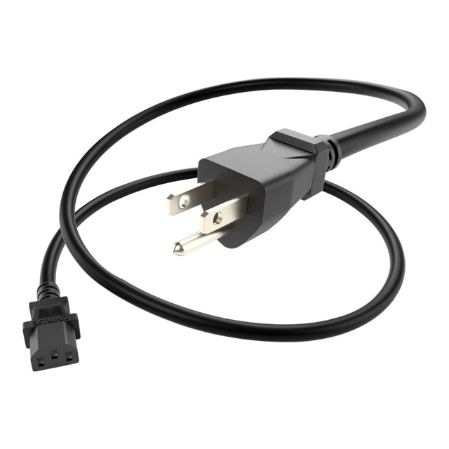 UNIRISE USA, LLC PWCD-515PC13-10A-25F-BLK UNC Group - Power cable - NEMA 5-15P (M) to power IEC 60320 C13 - 125 V - 10 A - 25 ft - black