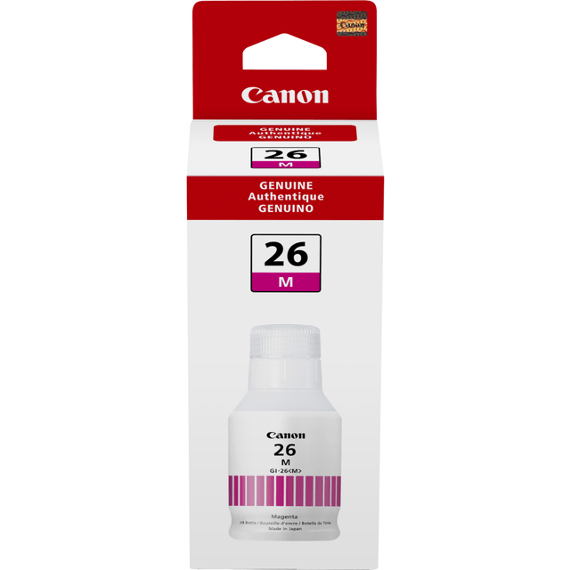 CANON USA, INC. Canon 4422C001  GI-26 Magenta High-Yield Ink Bottle