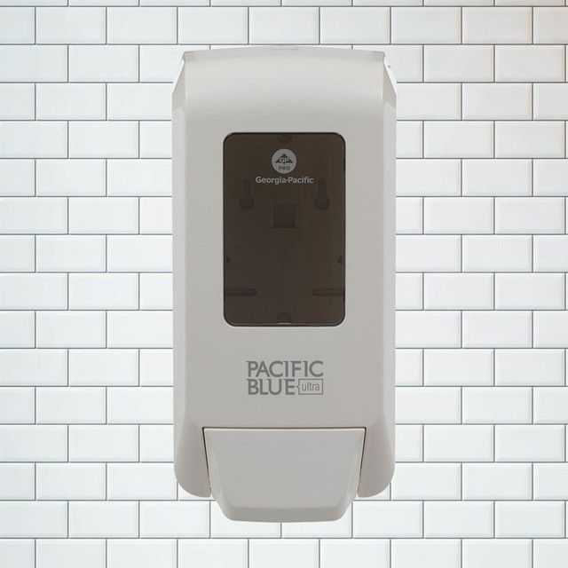 GEORGIA PACIFIC Professional 53058 Pacific Blue Ultra Soap/Sanitizer Dispenser, 1,200 mL, White