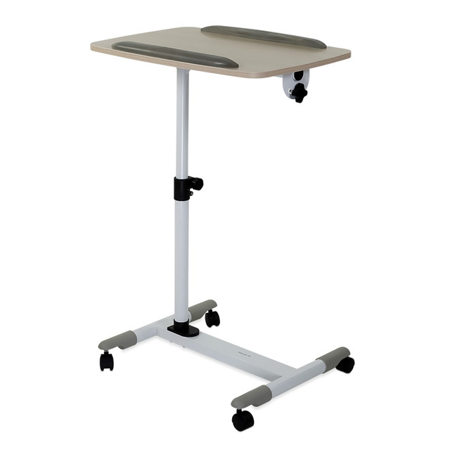 TRANSFORM PARTNERS LLC MI-7946 Mount-It! MI-7946 Laptop Cart Mobile Workstation, 34-1/8inH x 18-5/8inW x 6-1/8inD, Black