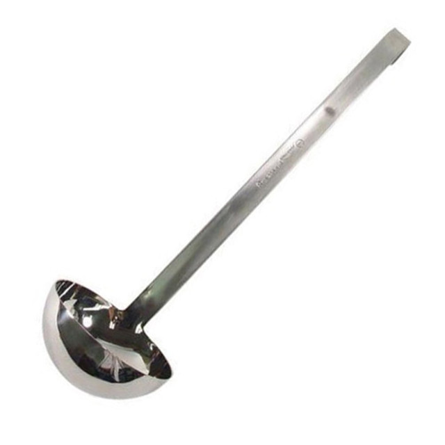 THE VOLLRATH COMPANY 4980810 Vollrath 8 Oz Ladle, 15in, Silver THE VOLLRATH COMPANY 4980810 Vollrath 8 Oz Ladle, 15in, Silver