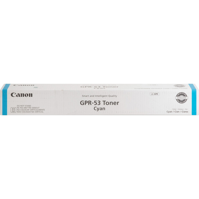 CANON USA, INC. GPR53C Canon GPR-53 Original Laser Toner Cartridge - Cyan - 1 Each - 19000 Pages