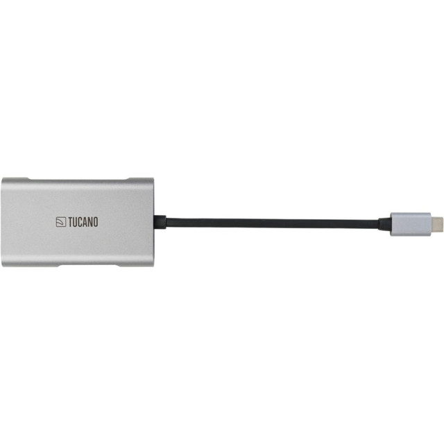 TUCANO USA INC MA-CHUB-ALL-SG Tucano Docking Station - USB Type C - 2 x USB Ports - 1 x USB 3.0 - USB Type-C - HDMI - VGA - Wired