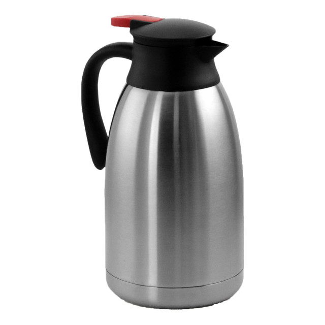 MEGAGOODS, INC. 995112004M MegaChef 2 Quart Stainless Steel Thermal Beverage Carafe for Coffee and Tea MEGAGOODS, INC. 995112004M MegaChef 2 Quart Stainless Steel Thermal Beverage Carafe for Coffee and Tea