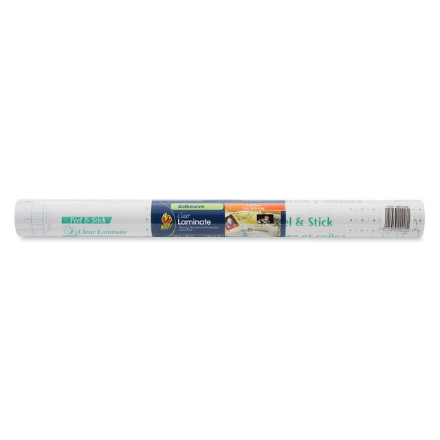 SHURTECH BRANDS, LLC 1115016 Duck Brand Peel & Stick Laminate Roll, 18in x 24ft, Clear SHURTECH BRANDS, LLC 1115016 Duck Brand Peel & Stick Laminate Roll, 18in x 24ft, Clear