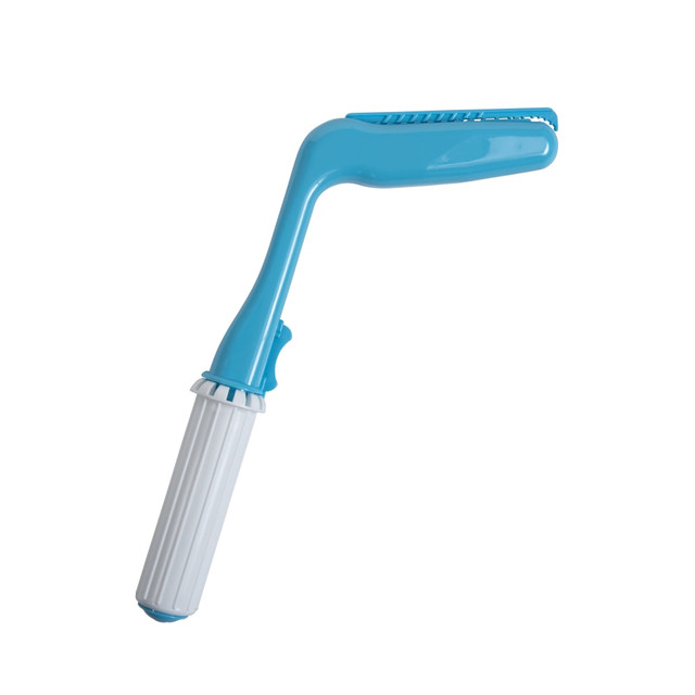 DMI FURNITURE, INC. 641-2506-2000 DMI Self-Wipe Bathroom Toilet Aid, 5inH x 3inW x 8inD, Blue