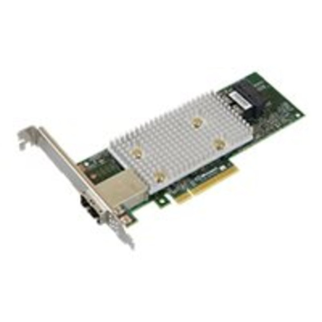 PMC-SIERRA INC. Microchip 2295100-R  Adaptec SmartRAID 3154-8i8e - Storage controller (RAID) - 8 Channel - SATA 6Gb/s / SAS 12Gb/s - low profile - RAID RAID 0, 1, 5, 6, 10, 50, 60, 1ADM, 10ADM - PCIe 3.0 x8