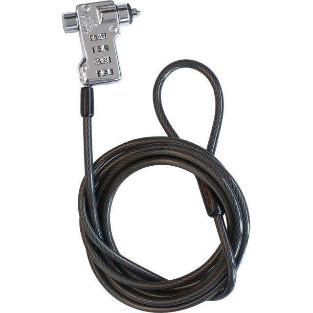 CODI ACQUISITION LLC A02003 CODi 4-Digit Combination Cable Lock - 6 ft - 4-digit - Hardened steel head & tail pin