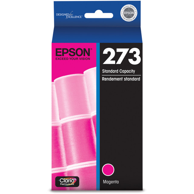 EPSON AMERICA INC. Epson T273320-S  273 Claria Premium Magenta Ink Cartridge, T273320-S