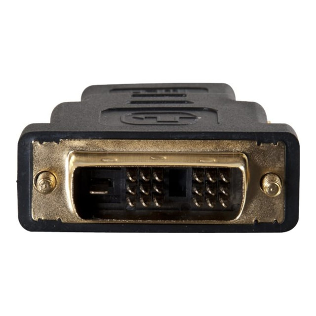 LASTAR INC. 40746 C2G DVI-D to HDMI Adapter - Inline Adapter - Male to Female - Adapter - DVI-D male to HDMI female - black