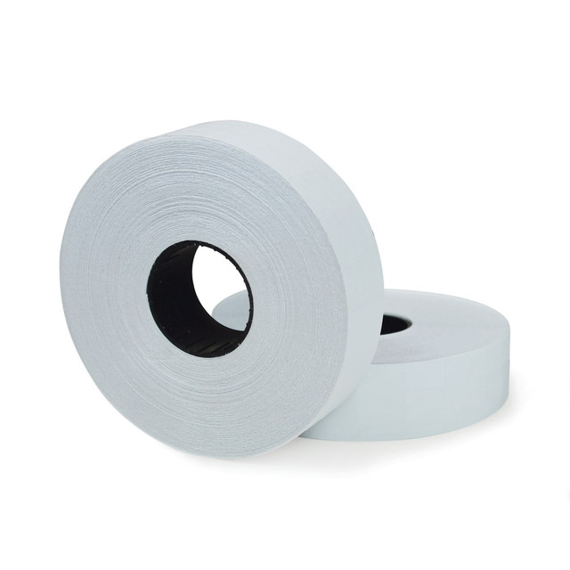 OFFICE DEPOT 098397  Brand 2-Line Price-Marking Labels, White, 1,750 Labels Per Roll, Pack Of 2 Rolls