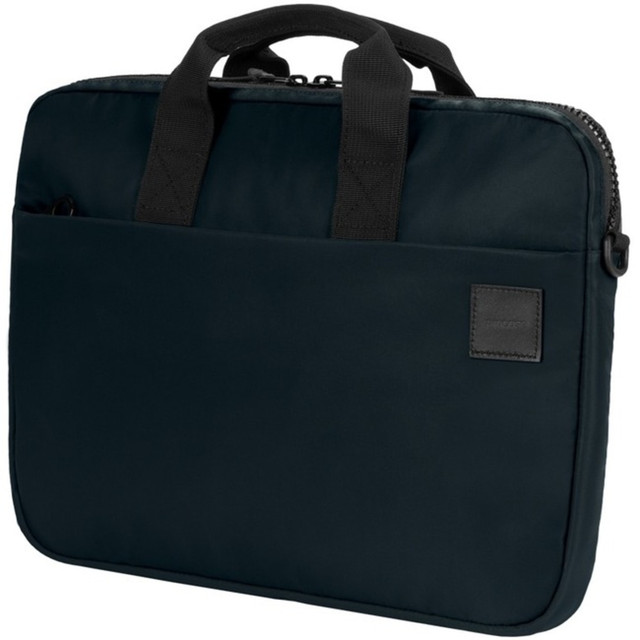 INCIPIO TECHNOLOGIES INC INCO300517-NVY Incase Compass Brief Carrying Case (Briefcase) for 13in Apple iPhone iPad MacBook Pro - Navy - Flight Nylon, Plush, Faux Fur, Mesh Body - Shoulder Strap - 1.5in Height x 10in Width x 14in Depth