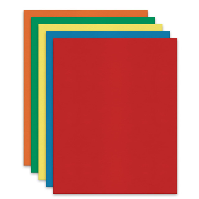 OFFICE DEPOT ODV552456 Brand 2-Pocket Textured Paper Folders With Prongs, Assorted Colors, Pack Of 25 OFFICE DEPOT ODV552456 Brand 2-Pocket Textured Paper Folders With Prongs, Assorted Colors, Pack Of 25