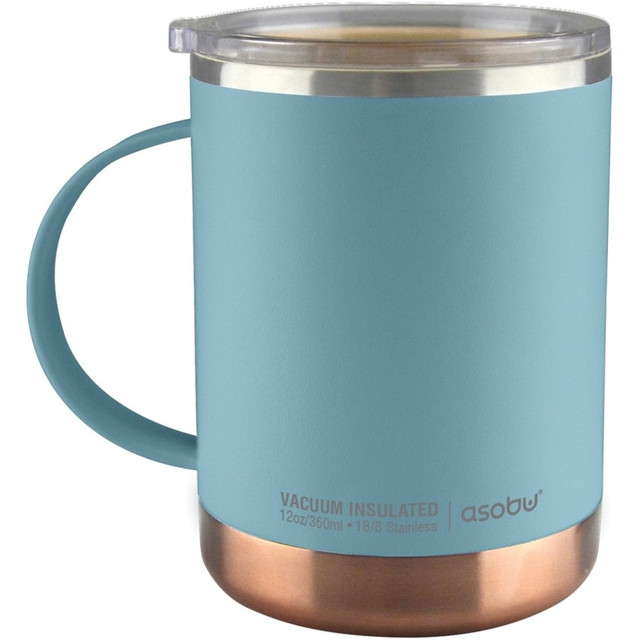 ASOBU(R) Asobu NA-SM30B  Fabulous Mug - 13 fl oz - Blue - Stainless Steel, Ceramic - Coffee, Tea, Hot Drink, Beverage