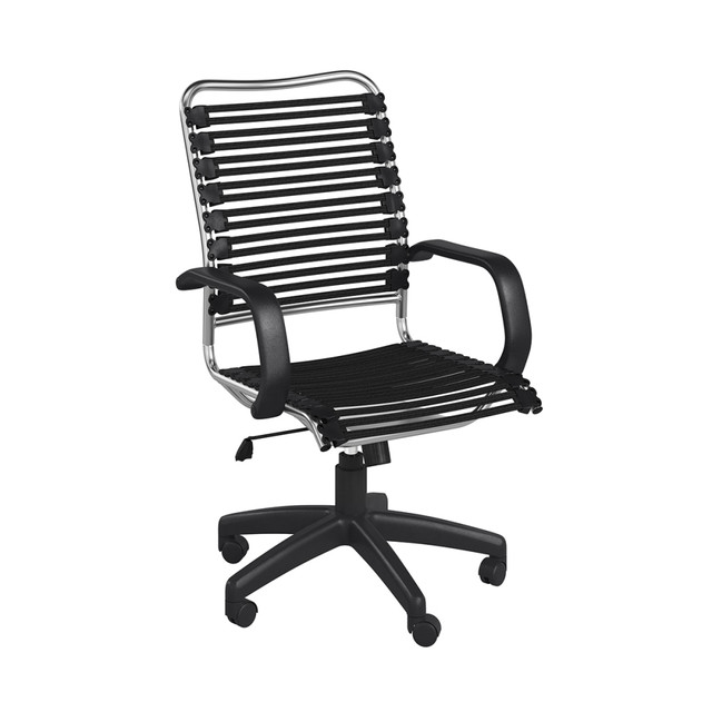 EURO STYLE, INC. 12545BLK Eurostyle Allison Bungie High-Back Commercial Office Chair, Black