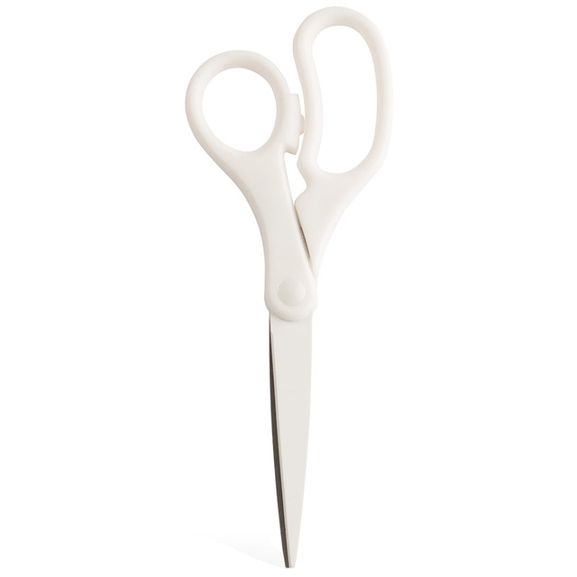 JAM PAPER AND ENVELOPE 342WH JAM Paper Precision Scissors, 8in, Pointed, White JAM PAPER AND ENVELOPE 342WH JAM Paper Precision Scissors, 8in, Pointed, White