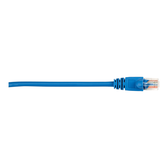 BLACK BOX CORPORATION CAT5EPC-010-BL Black Box CAT5e Value Line Patch Cable, Stranded, Blue, 10-Ft. (3.0-m), 25-Pack - 10 ft Category 5e Network Cable for Network Device