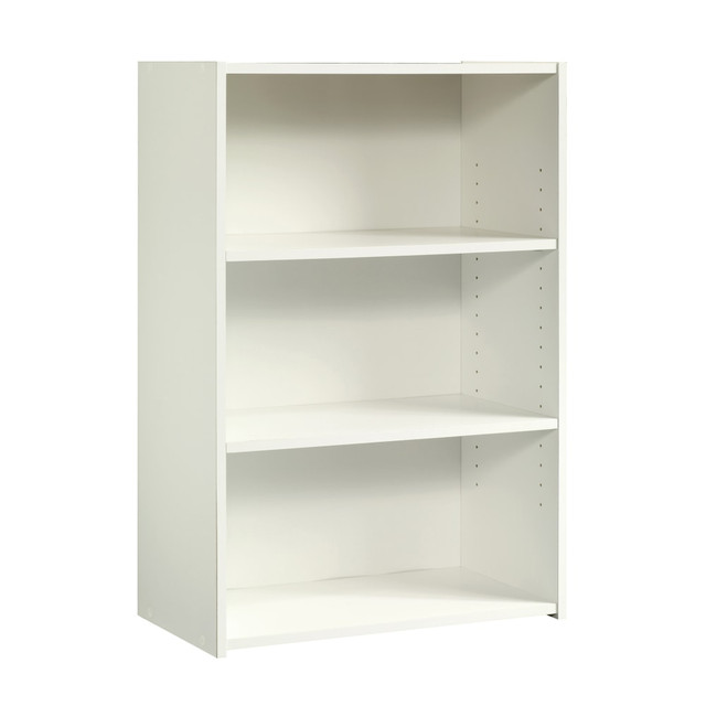 SAUDER WOODWORKING CO. Sauder 415541  Beginnings 36inH 3-Shelf Bookcase, Soft White