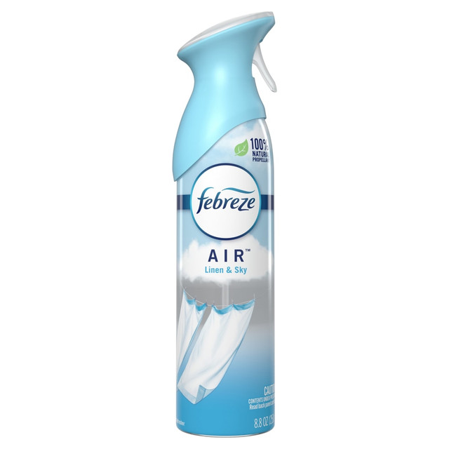 THE PROCTER & GAMBLE COMPANY 96256CT Febreze Odor-Fighting Air Fresheners, Linen Sky, 8.8 Oz, Carton Of 6 Fresheners THE PROCTER & GAMBLE COMPANY 96256CT Febreze Odor-Fighting Air Fresheners, Linen Sky, 8.8 Oz, Carton Of 6 Fresheners