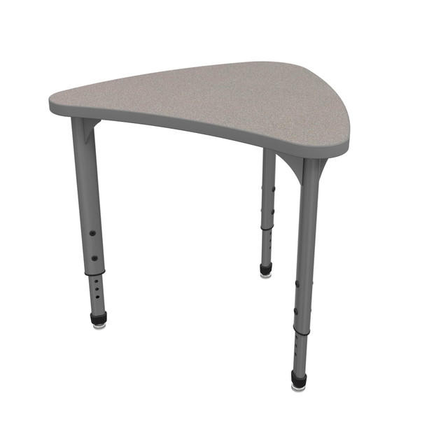 MARCO GROUP, INC. 38-2292-78-GRY Marco Group Apex Series Adjustable Chevron 30inW Student Desk Student Desk, Gray Nebula/Gray MARCO GROUP, INC. 38-2292-78-GRY Marco Group Apex Series Adjustable Chevron 30inW Student Desk Student Desk, Gray Nebula/Gray