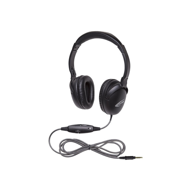 CALIFONE INTERNATIONAL, INC. 1017IMT Ergoguys Califone 1017IMT NeoTech 3.5mm Headset With Calituff Braided Cord And Volume Control - Black CALIFONE INTERNATIONAL, INC. 1017IMT Ergoguys Califone 1017IMT NeoTech 3.5mm Headset With Calituff Braided Cord And Volume Control - Black