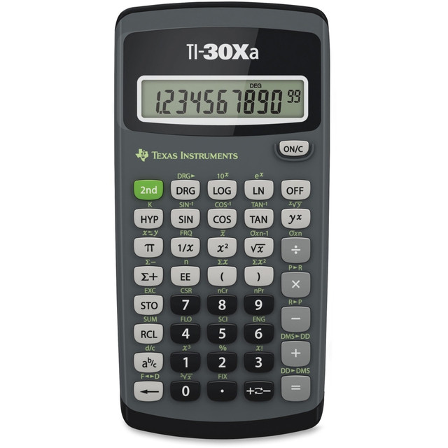 TEXAS INSTRUMENTS INC. TI30XA Texas Instruments TI-30Xa Scientific Calculator TEXAS INSTRUMENTS INC. TI30XA Texas Instruments TI-30Xa Scientific Calculator